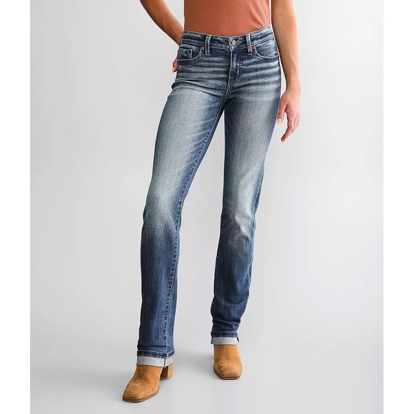 Buckle Black Denim - Buckle Black Fit No. 53 Straight Leg Jeans Blue Wash BBW4807S 31x30 Mens Womens